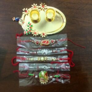 5-Rakhi-n-Peacock-Thali