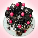 Brownie-mountain-cake