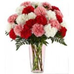 Carnation Flower Vase