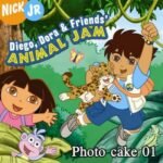 Dora-and-Friends-Cake