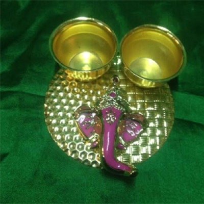 Ganesha-Decorative-Holder-for-Hald- &-Kumkum Ganesha-Decorative-Holder-for-Hald- &-Kumkum