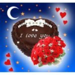 Midnight-50-Red-Roses-and-Heart-Cake