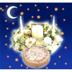 Midnight-Cake-and-Flowers