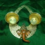 Oval-Fancy-Ganesa-Haldi-&-Kumkum-Holder