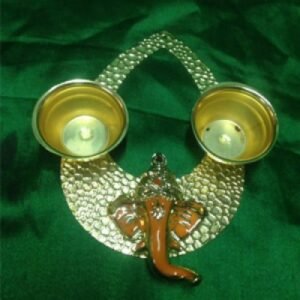 Oval-Fancy-Ganesa-Haldi-&-Kumkum-Holder