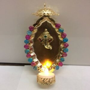 Oval-Ganesha-Hanging-Diya