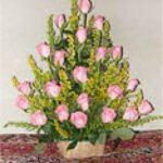 Pink-Roses-Basket