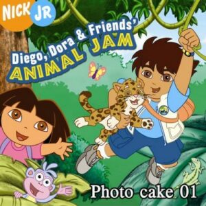 Dora-and-Friends-Cake